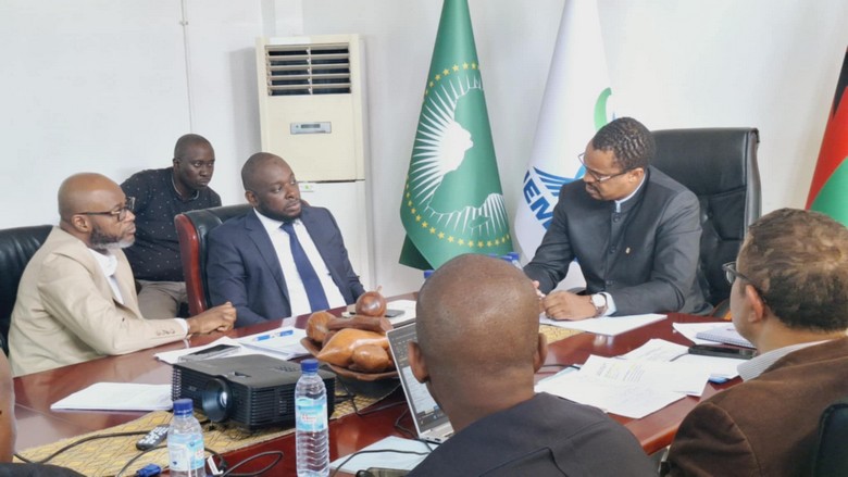 Bakary DIABY en audience avec le ministre bissau-guinéen des Travaux publics, José Carlos Esteves